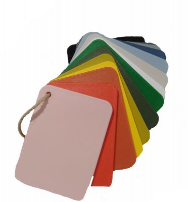 Échantillon en plastique pour les Eames Plastic chaises Couleurs 2019 Vitra
